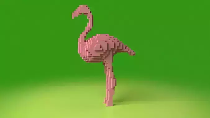 Flamingo Minecraft Voxel