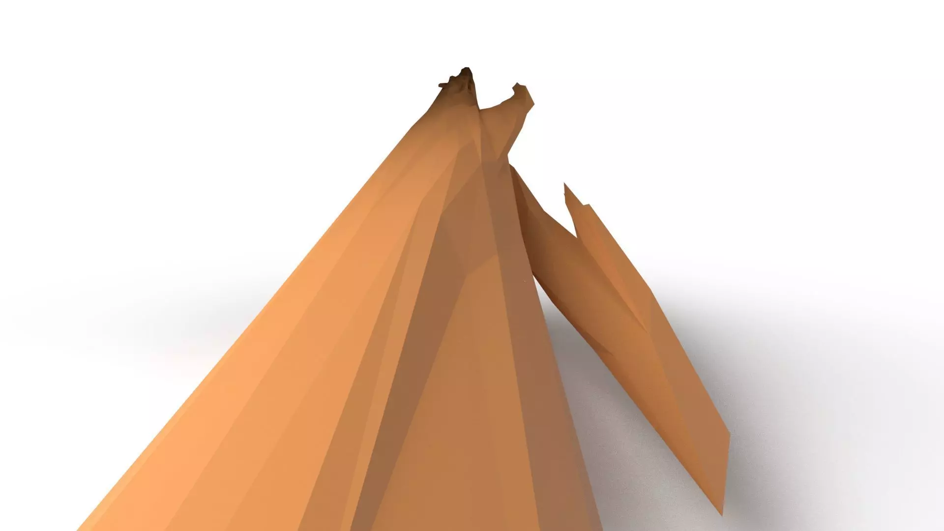 HippoII Low Poligonal Low-poly 3D model_0