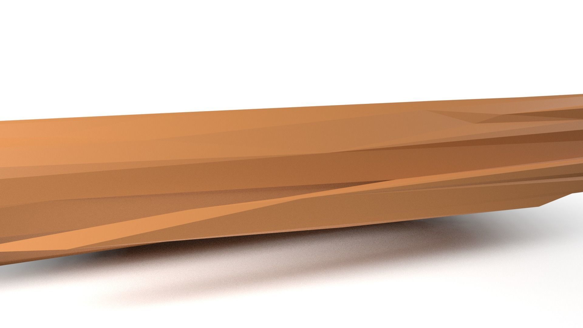 HippoII Low Poligonal Low-poly 3D model_5