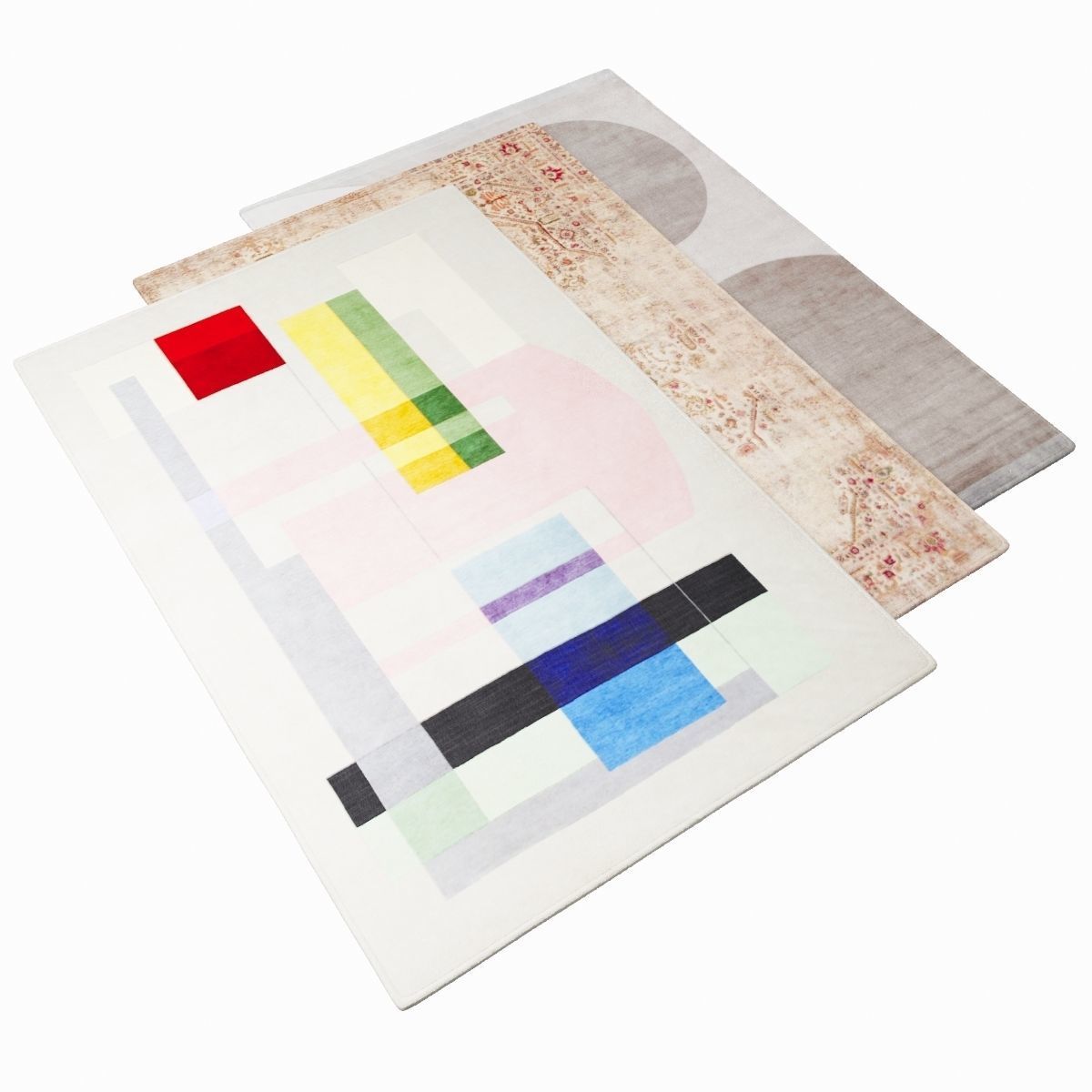 AMINI Carpet for variations 20 3D model_2