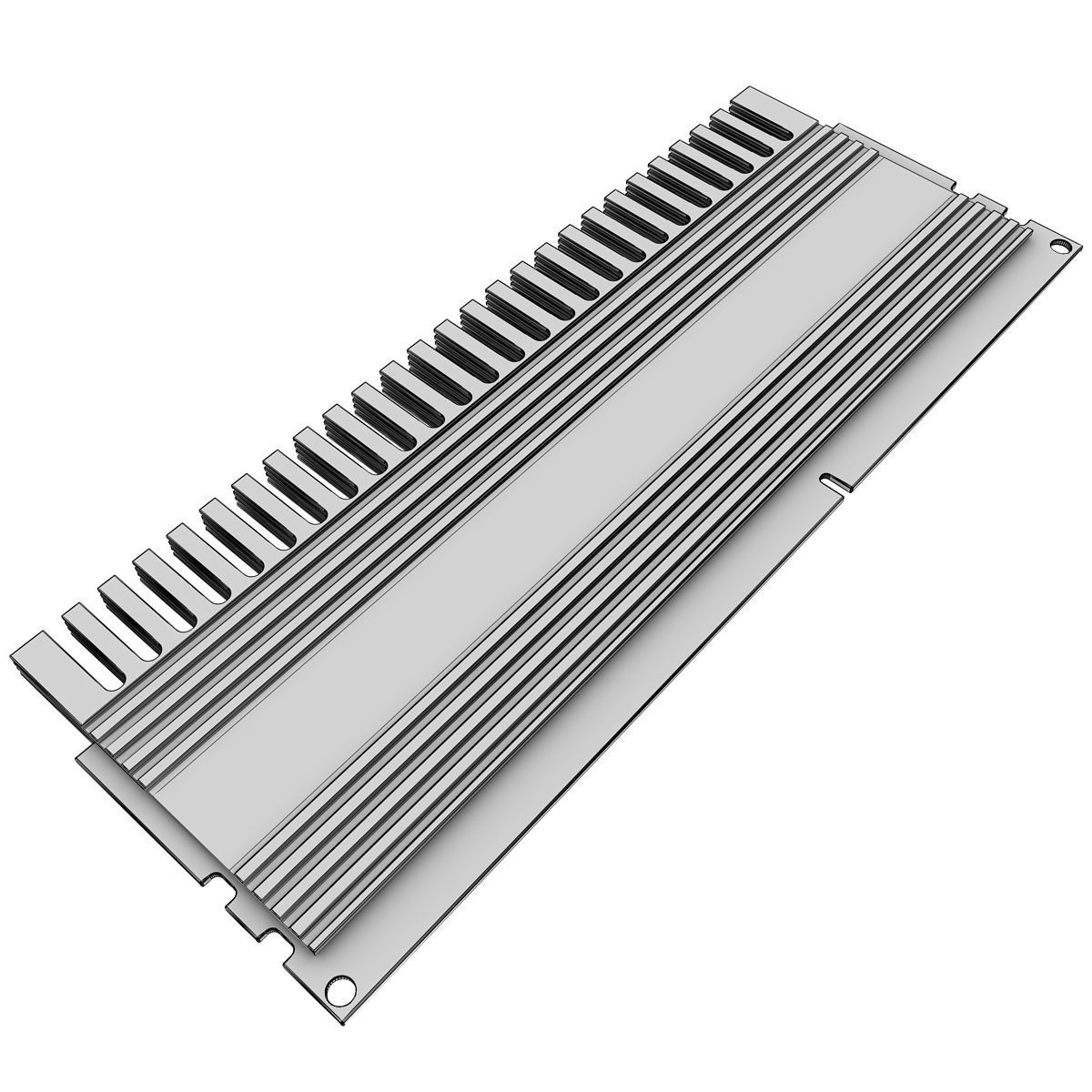 XMS DDR3  DHX Ram 3D model_5