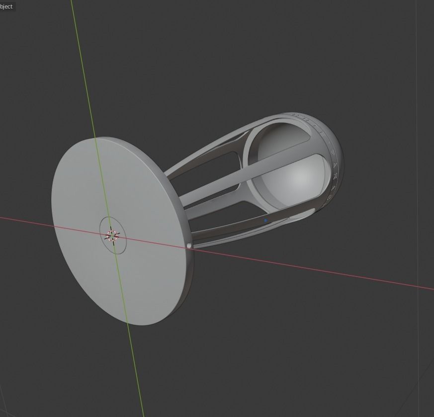 PARACHUTE LAMP 3D model_11