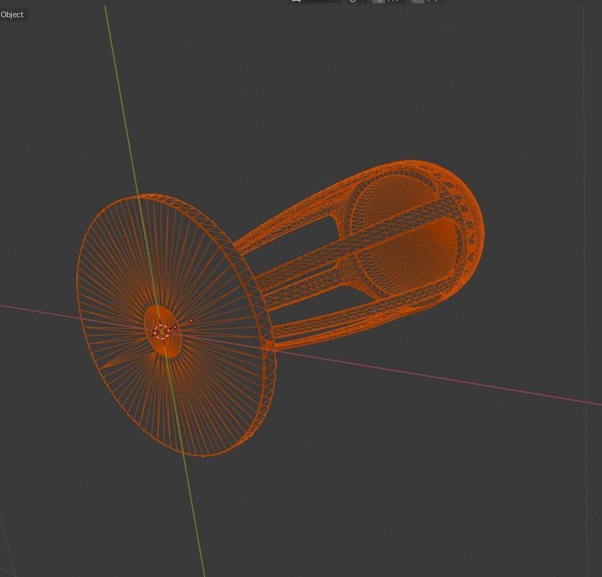 PARACHUTE LAMP 3D model_13