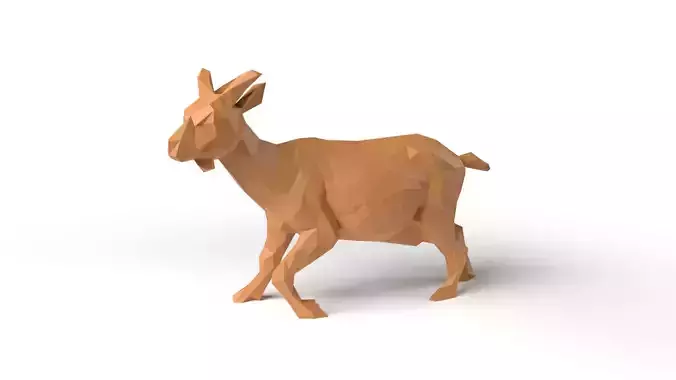 GoatII Low Poligonal