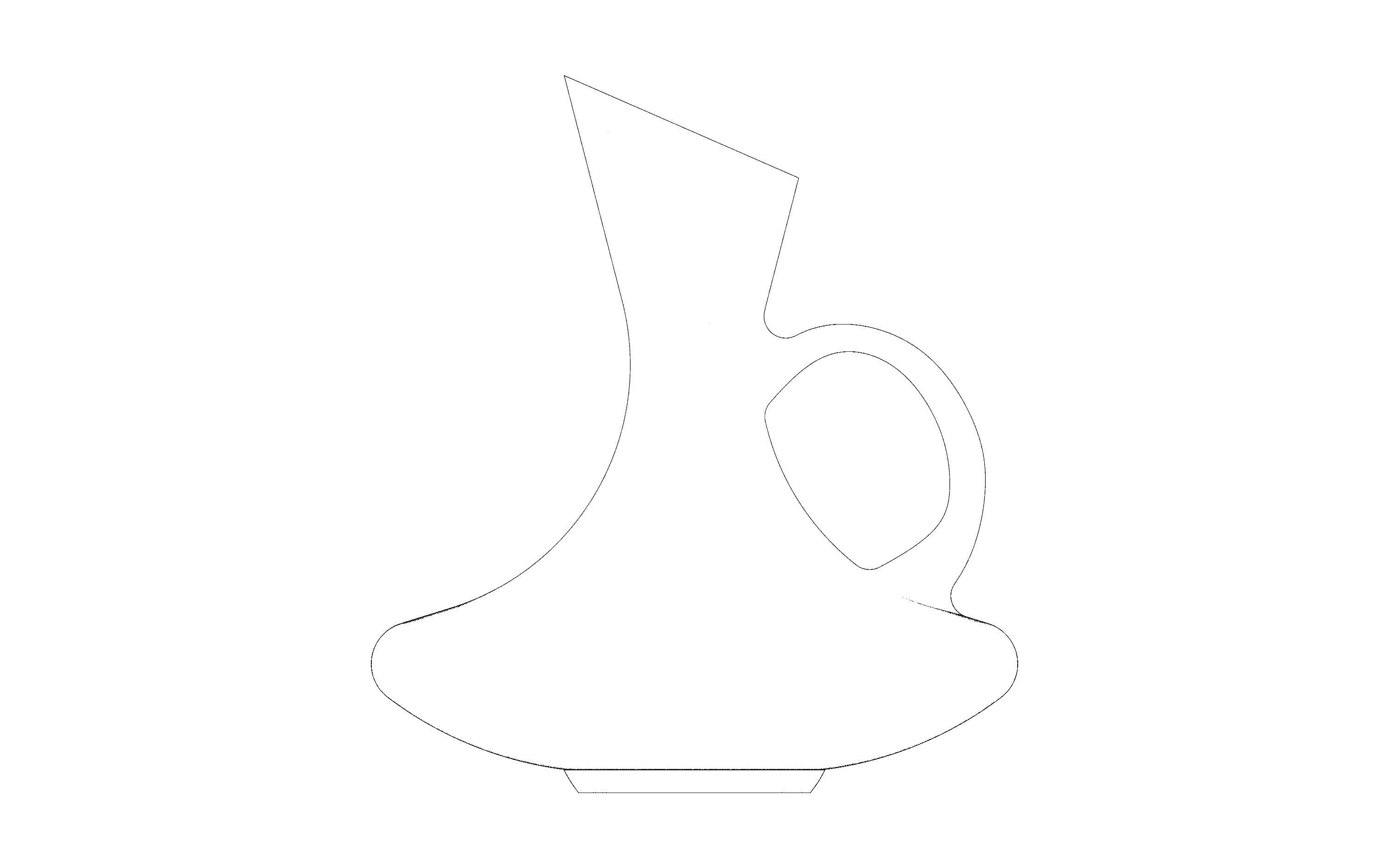 Wine jug 3D model_6