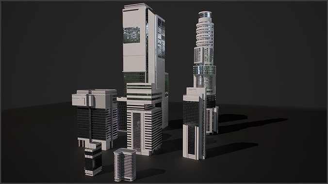 Cyber City  3D model