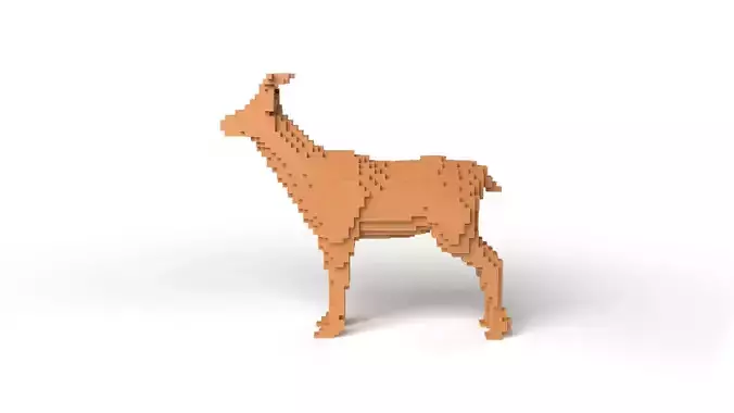 Deer Minecraft Voxel