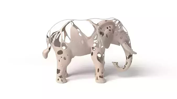 Elephant Dust Voronoi