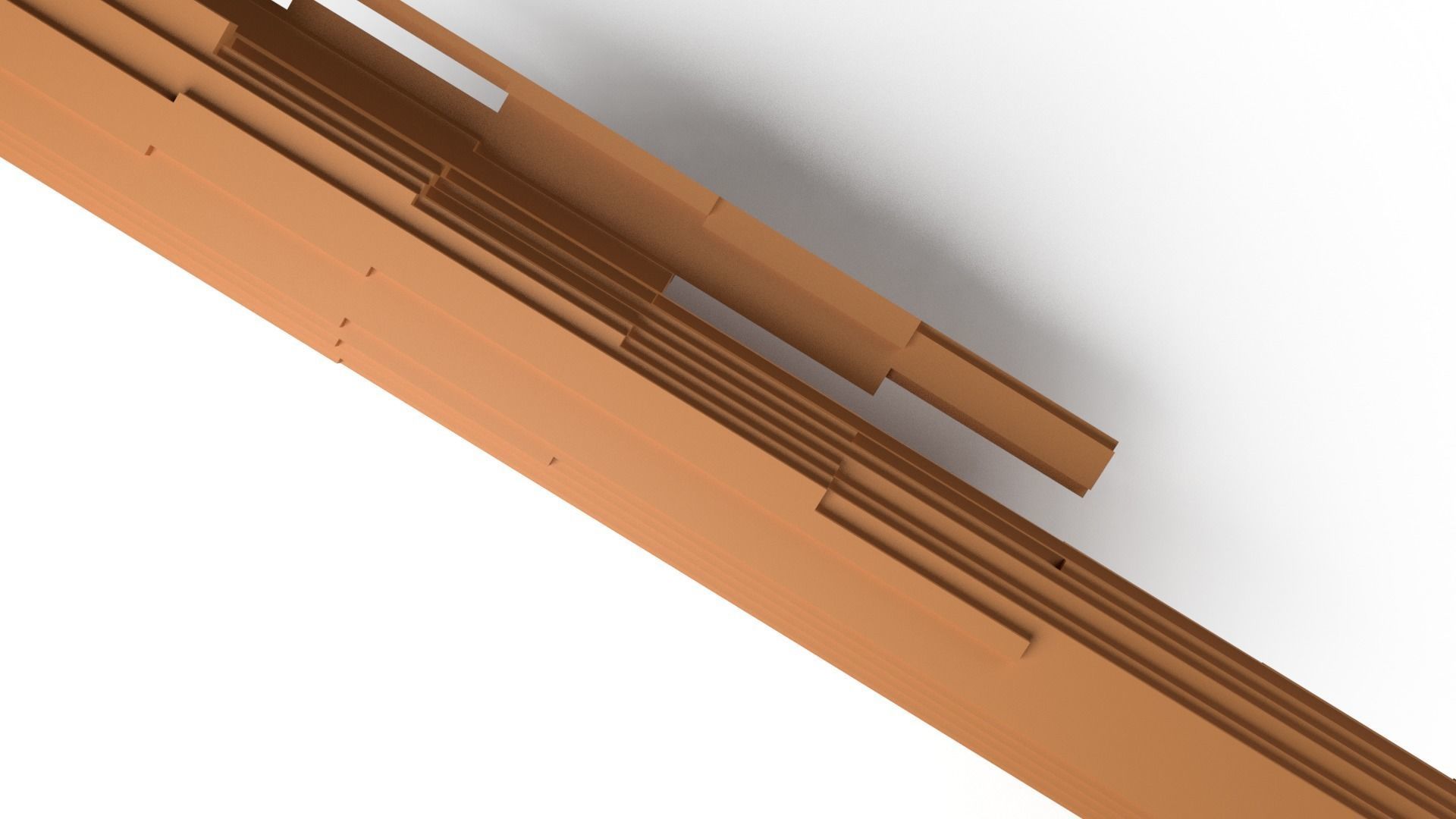 HippoII Minecraft Voxel Low-poly 3D model_7