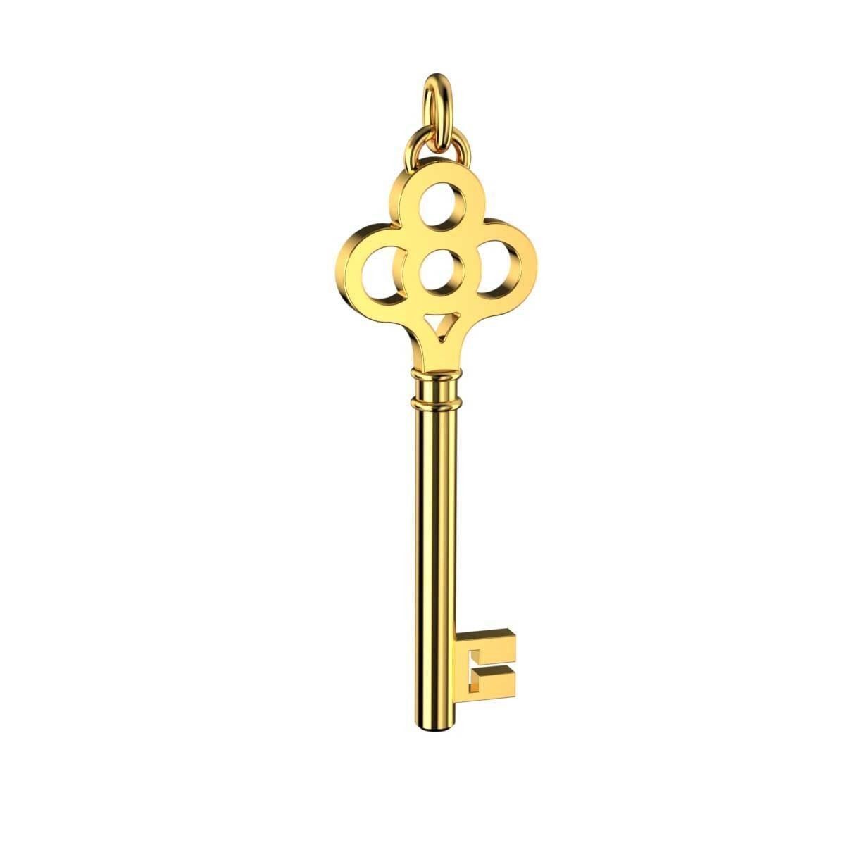 Key Pendant  model 3D print model_128