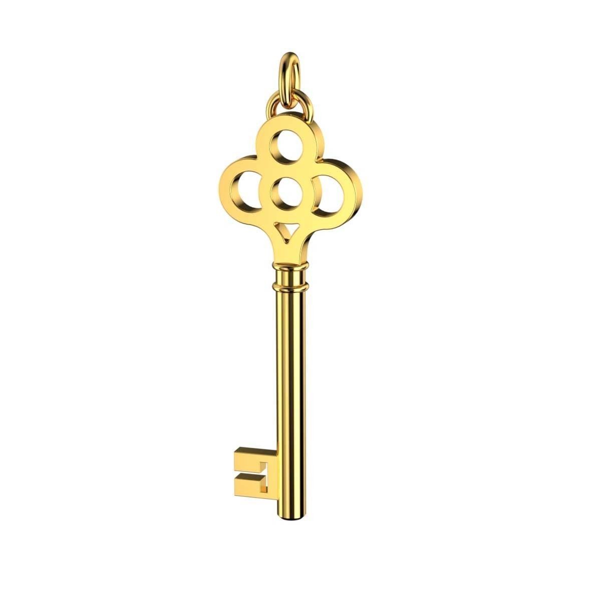 Key Pendant  model 3D print model_130