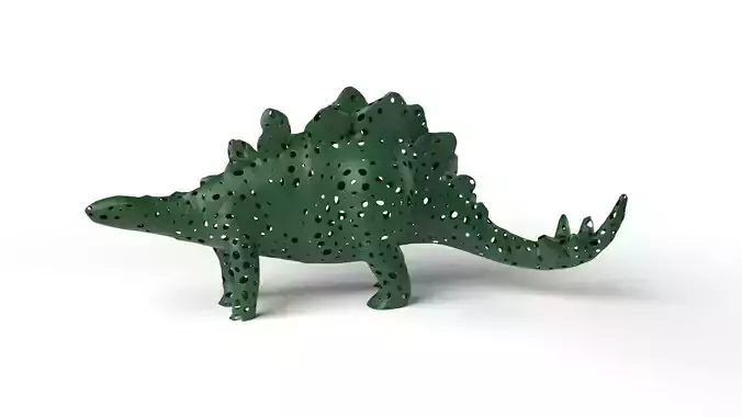 StegosaurusDinosaur Voronoi