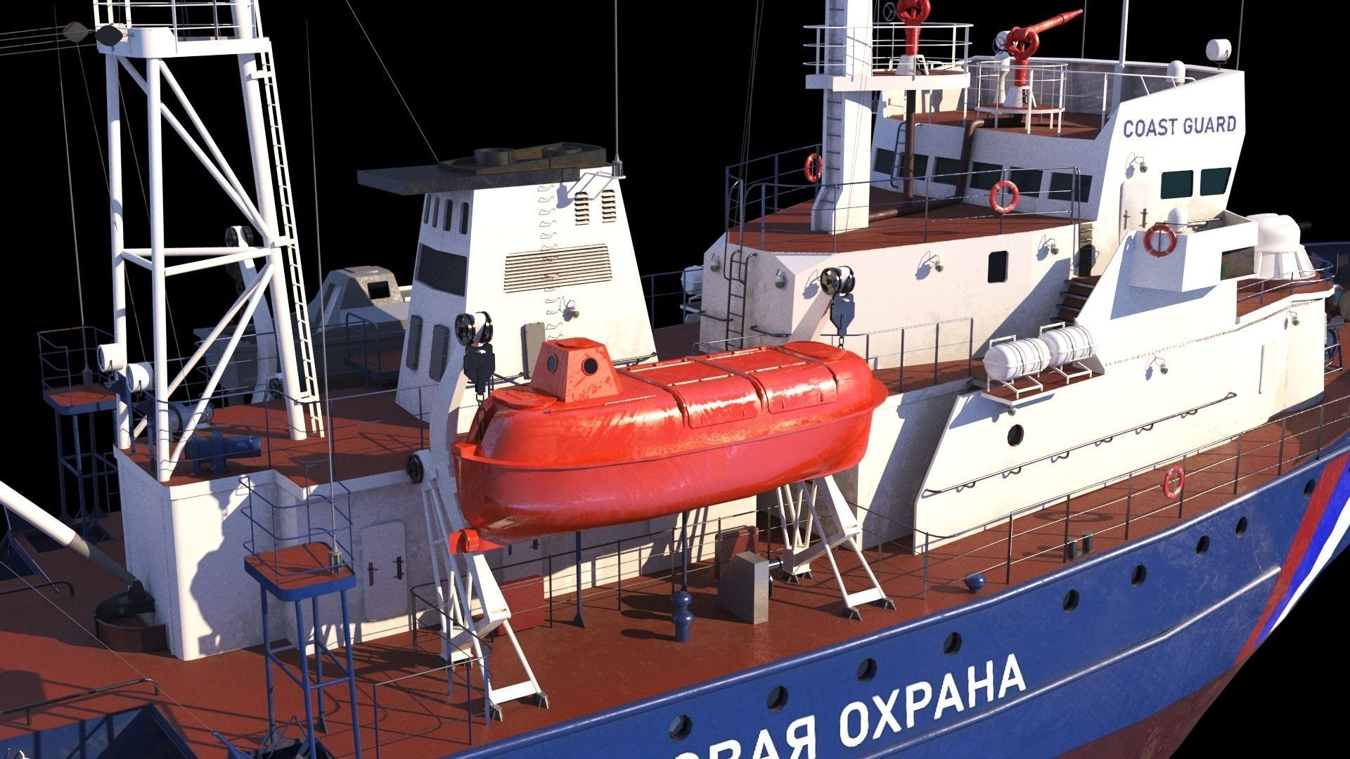 Border patrol ships project 745p 3D model_12