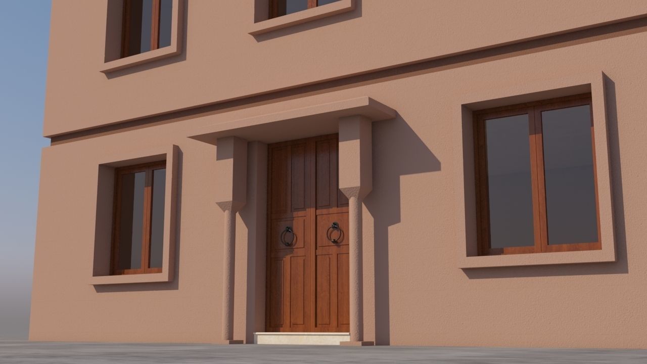 Moroccan House Marrakech  3D model_3