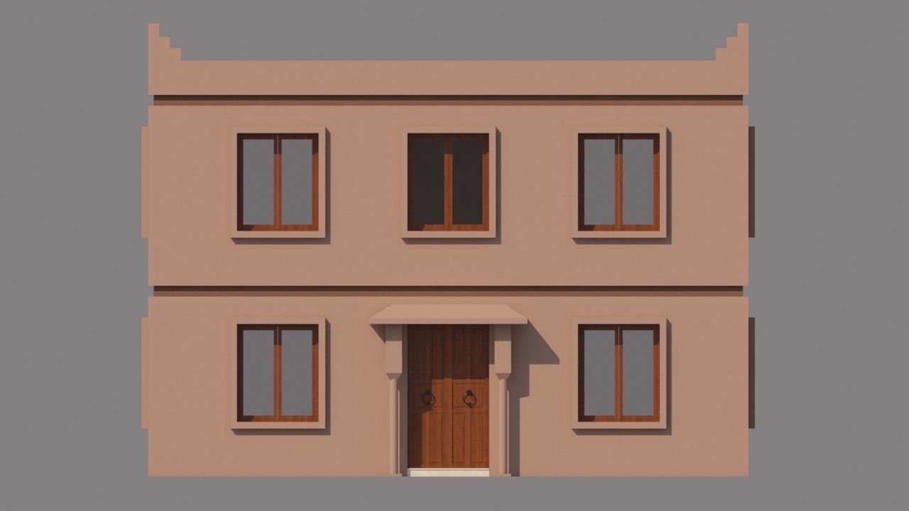 Moroccan House Marrakech  3D model_5