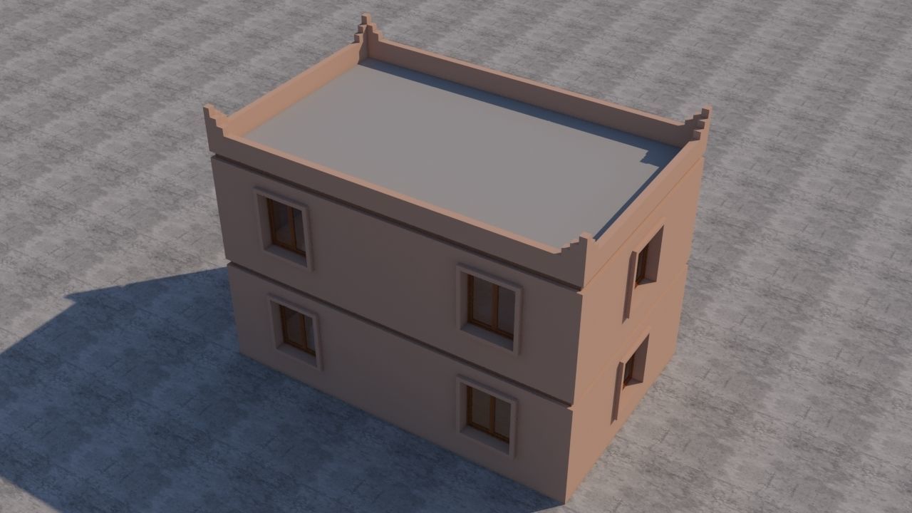Moroccan House Marrakech  3D model_2