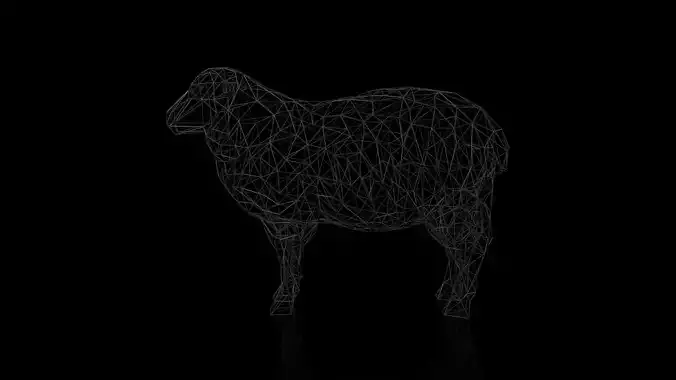 Sheep Wireframe