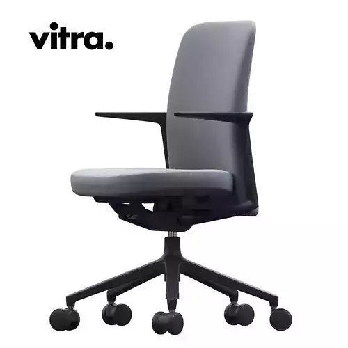 Vitra pacific chair low high 3D model