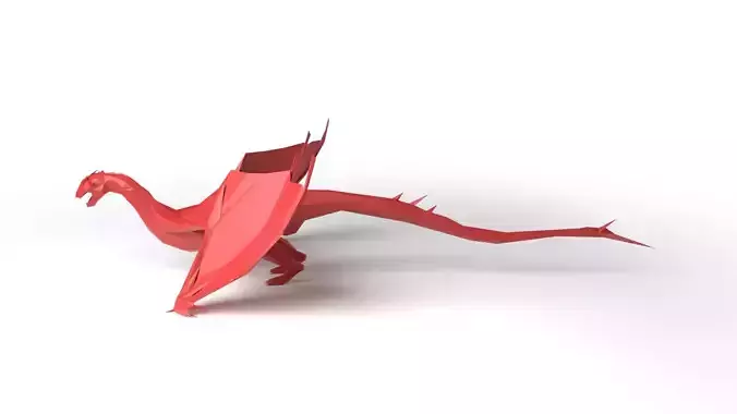 Smaug Low Poligonal