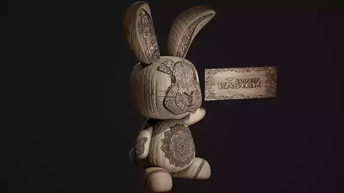 Easter Bunny Woodburn