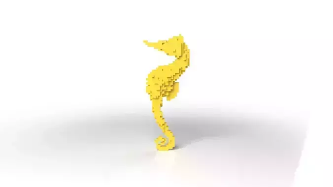 Seahorse Minecraft Voxel