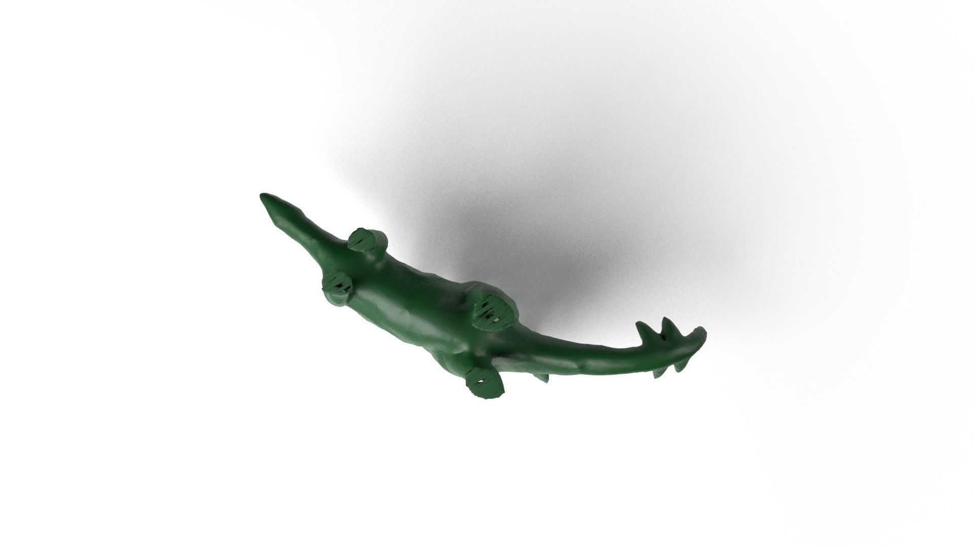 StegosaurusDinosaur Dust Voronoi Low-poly 3D model_9