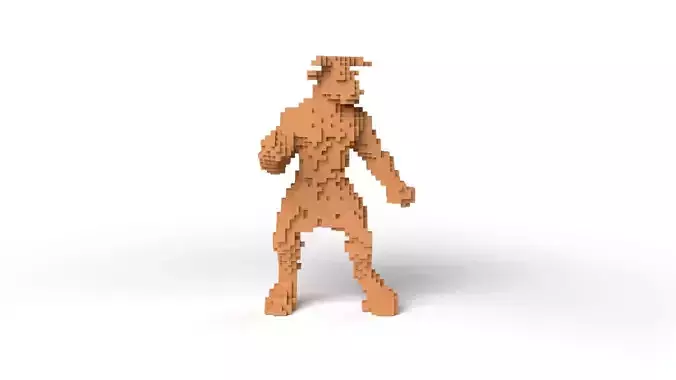 Minotaur Minecraft Voxel