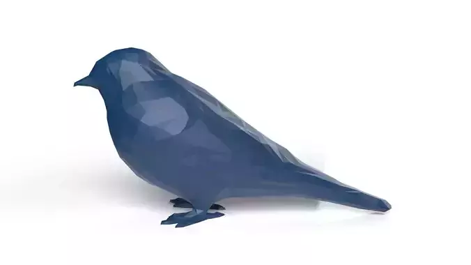 Swallow Low Poligonal