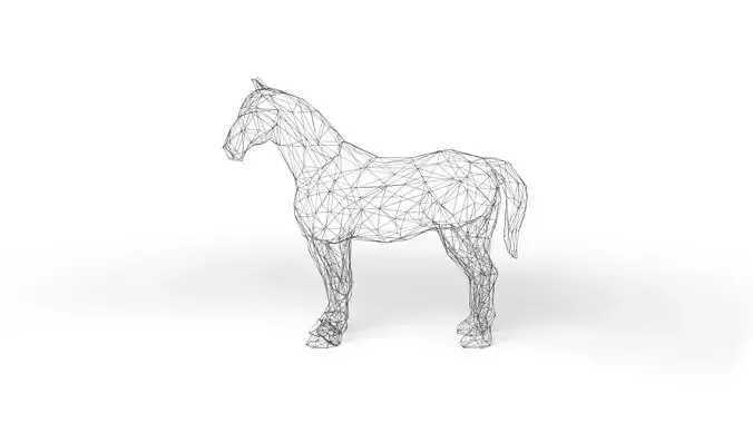 Horse Wireframe