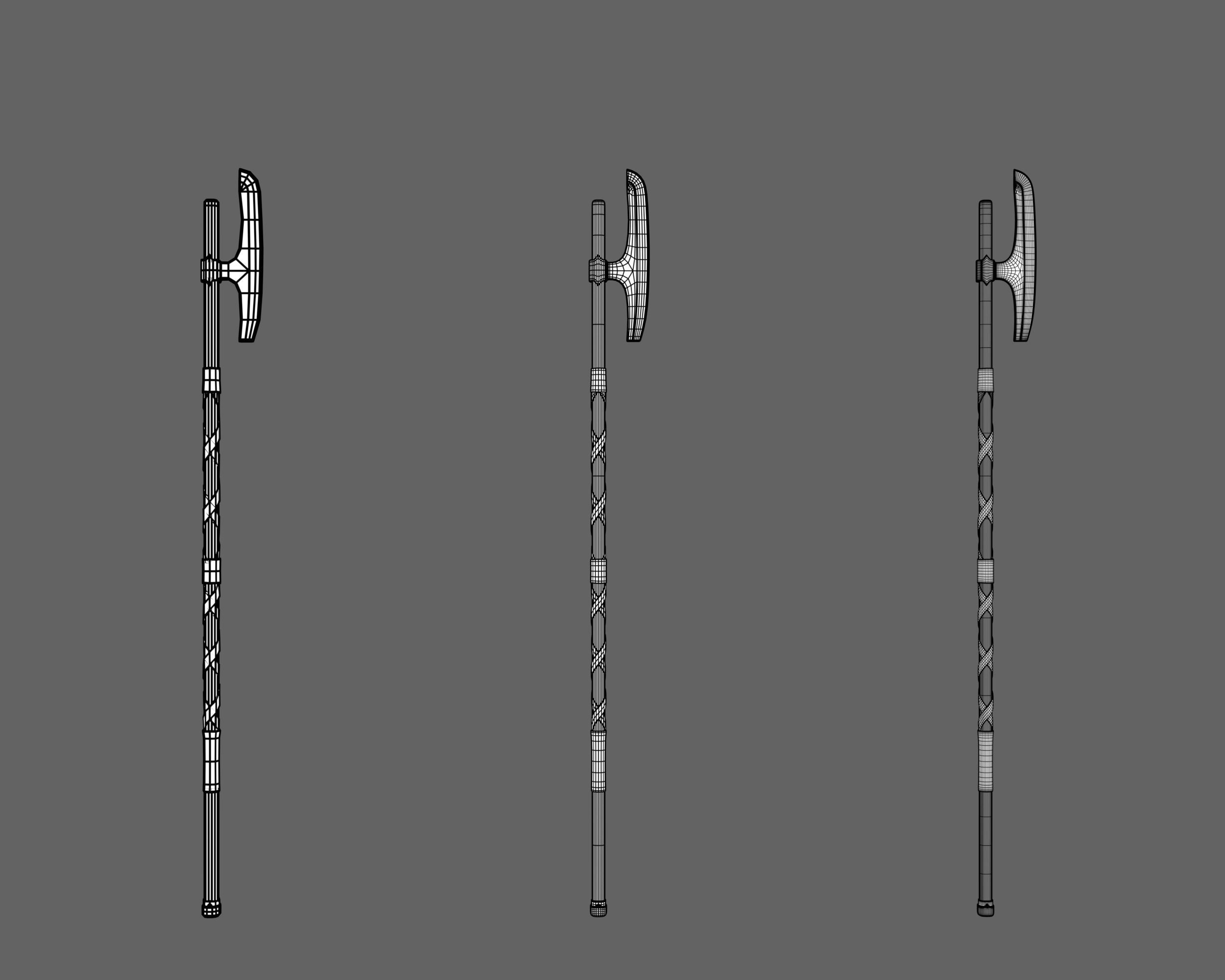 Ancient Collection Weapons Pole Arms _30