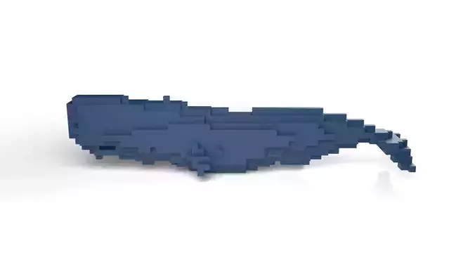 Whale Minecraft Voxel