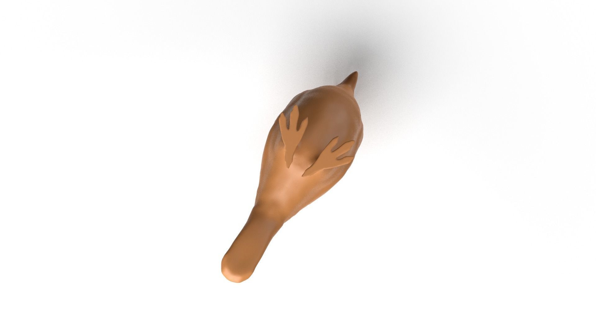 Sparrow Dust Voronoi Low-poly 3D model_8