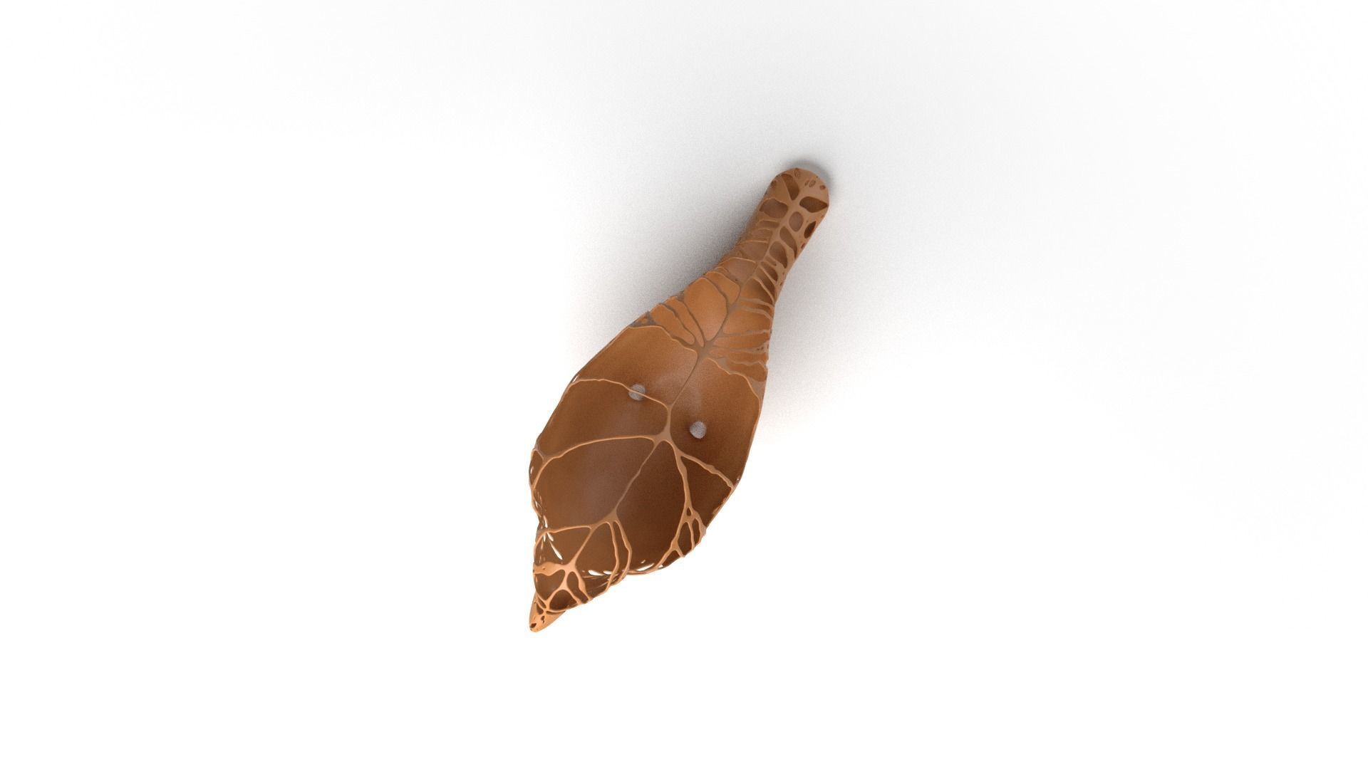 Sparrow Dust Voronoi Low-poly 3D model_7