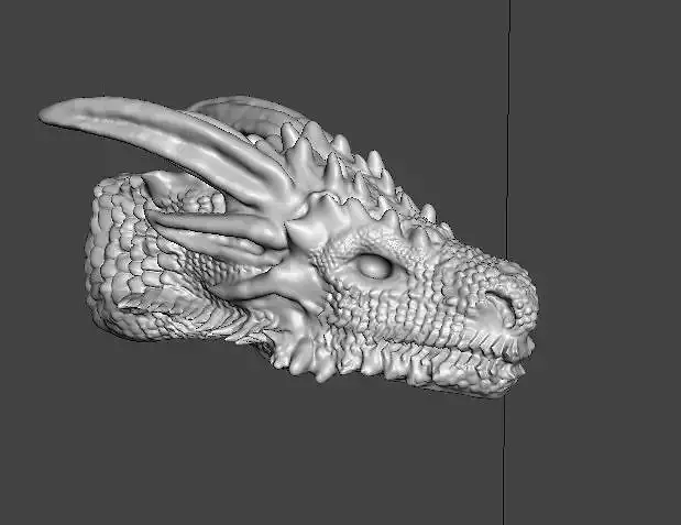 TESTA DRAGO 3D model