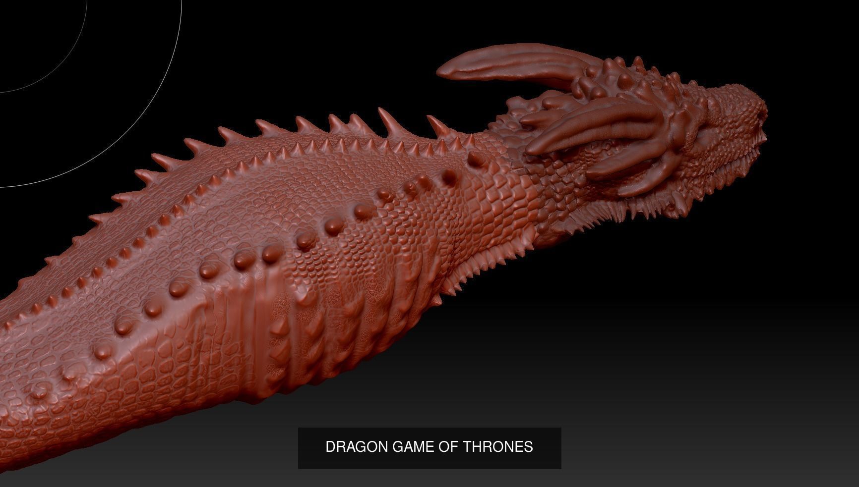 DRAGO GAME OF THRONES 3D Model Collection_1