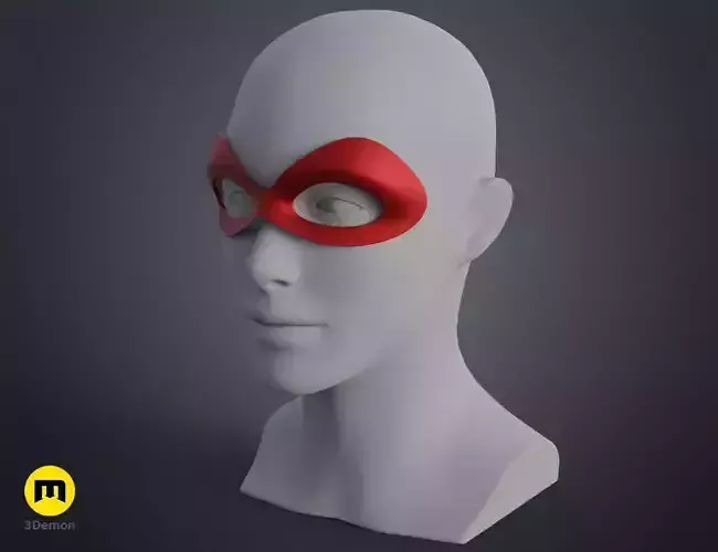 Harley Quinn mask 3D print model
