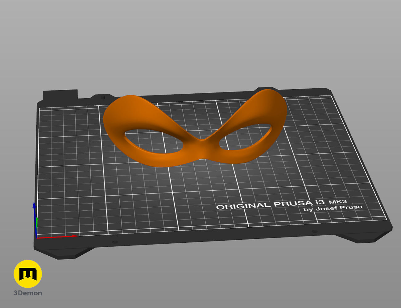 Harley Quinn mask 3D print model_4