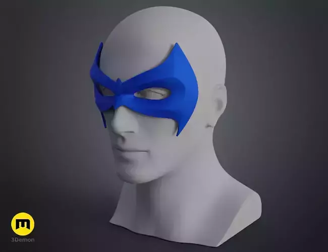 Nightwing mask 3D print model