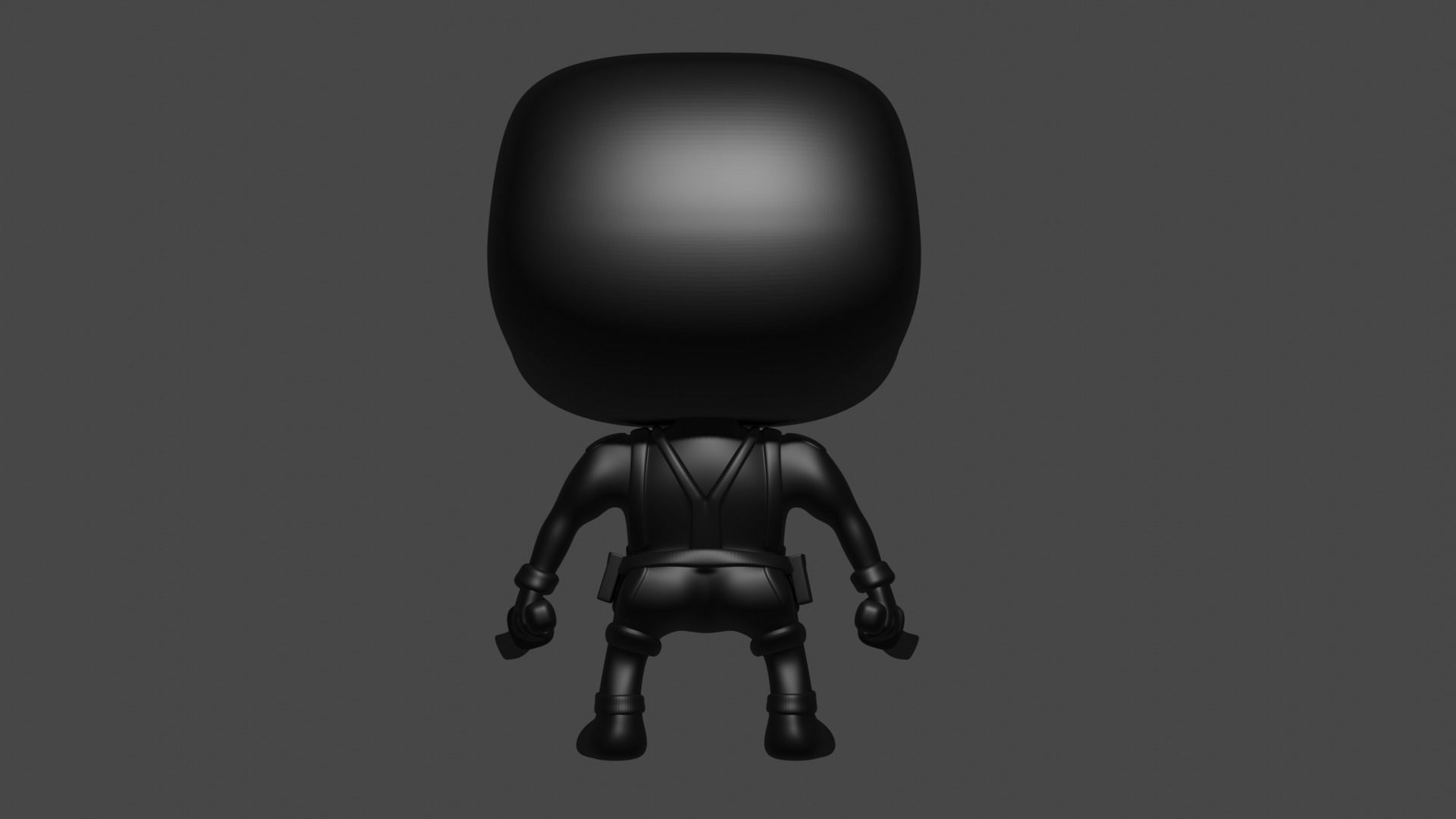 Deadpool Funko pop 3D print model 3D print model_3