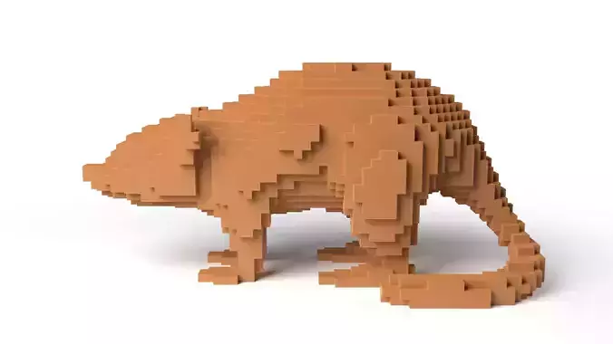 Mouse Minecraft Voxel