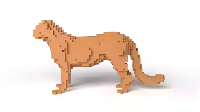 Leopard Minecraft Voxel