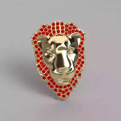 dije leon con piedras       I said lion with stones