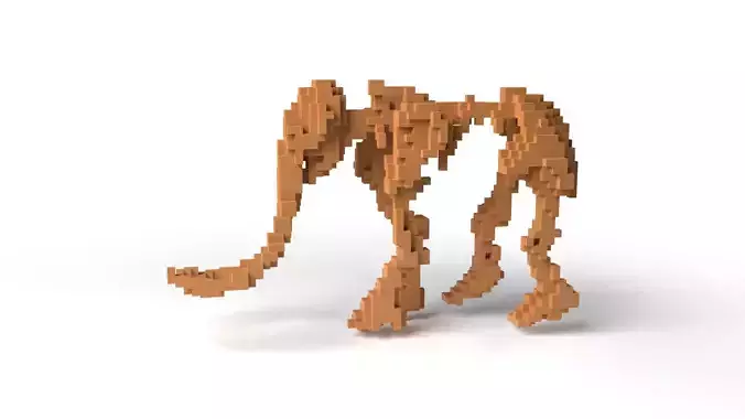 MammothSkeleton Minecraft Voxel