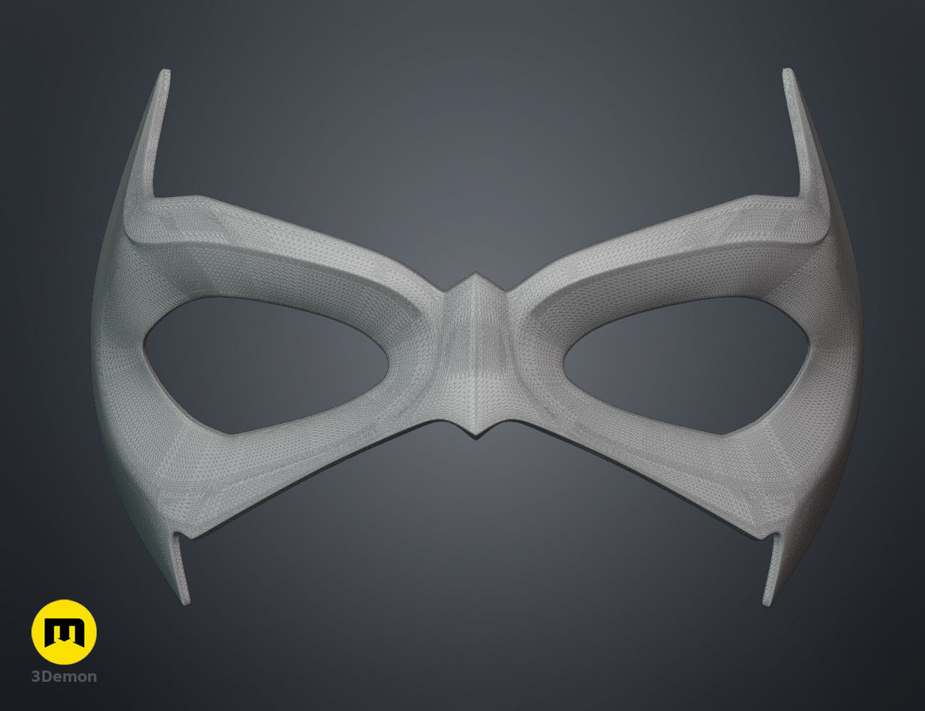 Damian Wayne mask 3D print model_9