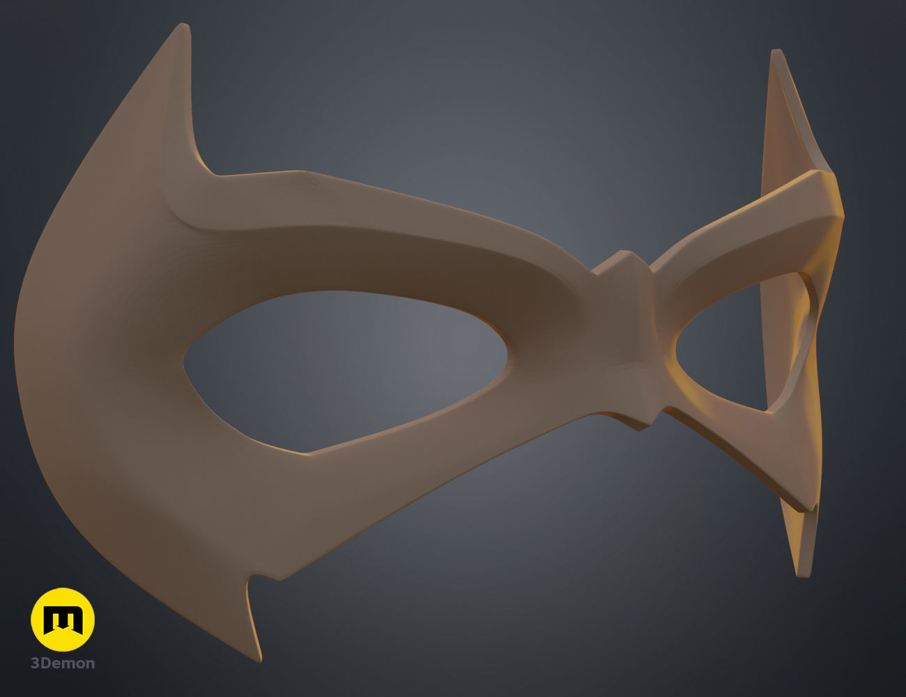 Damian Wayne mask 3D print model_6