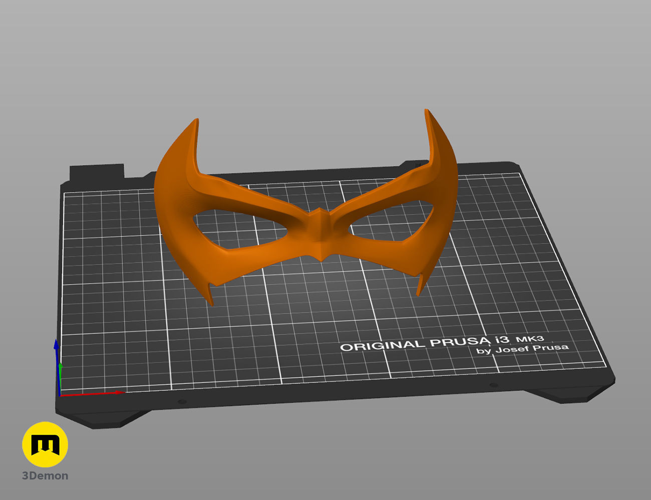 Damian Wayne mask 3D print model_4