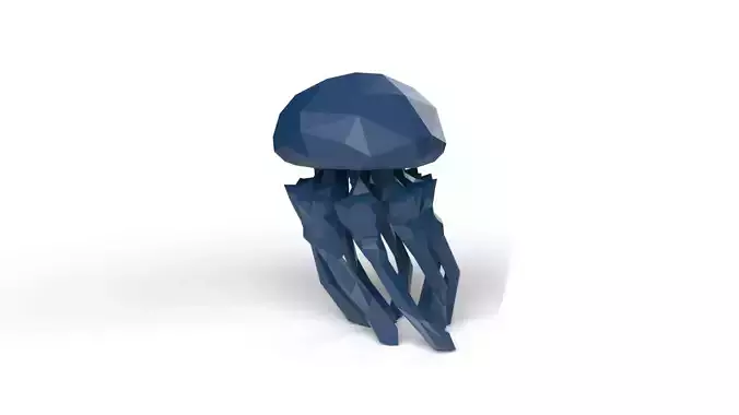 Jellyfish Low Poligonal