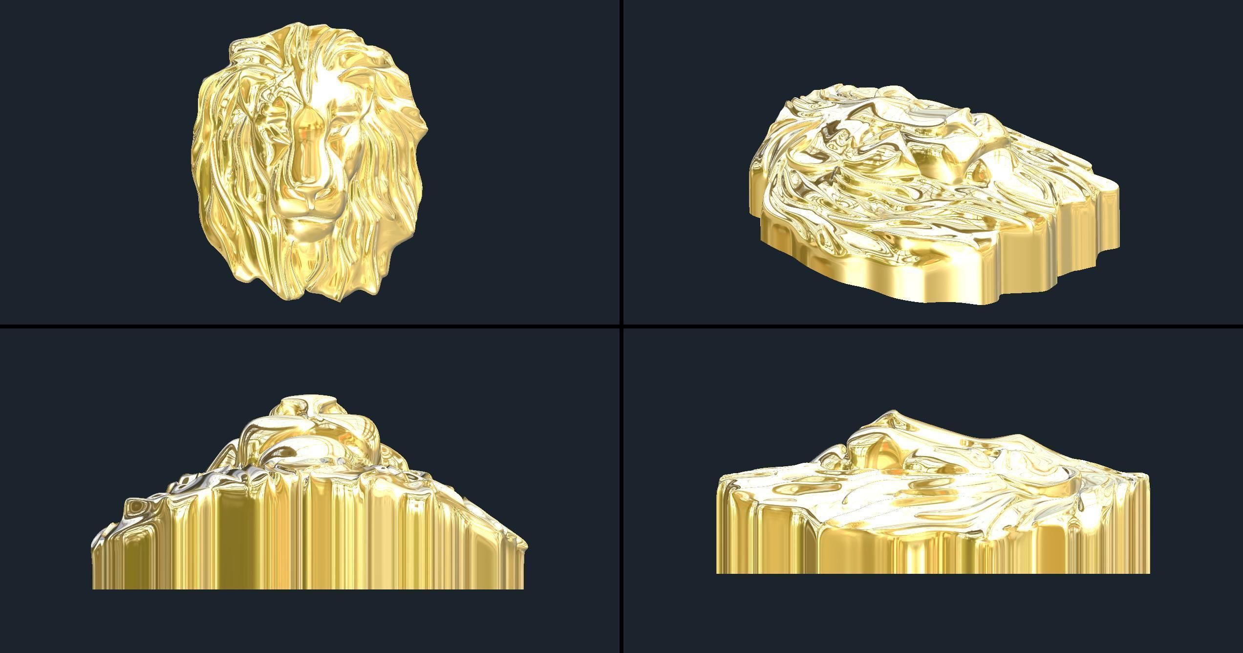 dije leon     I said lion  3D model_4