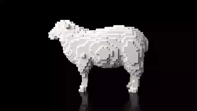 Sheep Minecraft Voxel