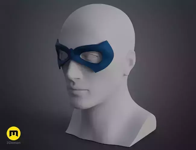Robin Nightwing mask 3D print model